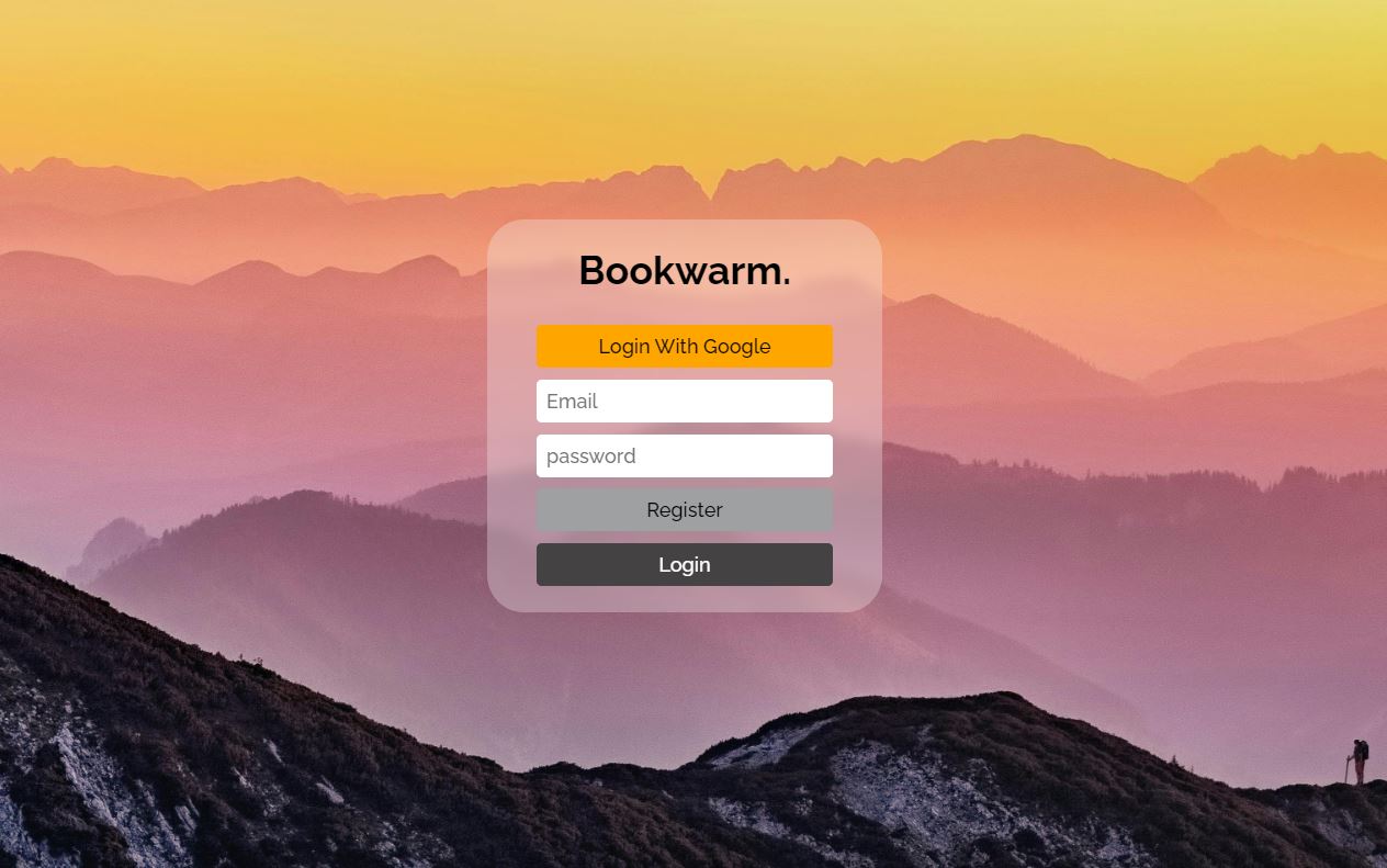 bookwarm project